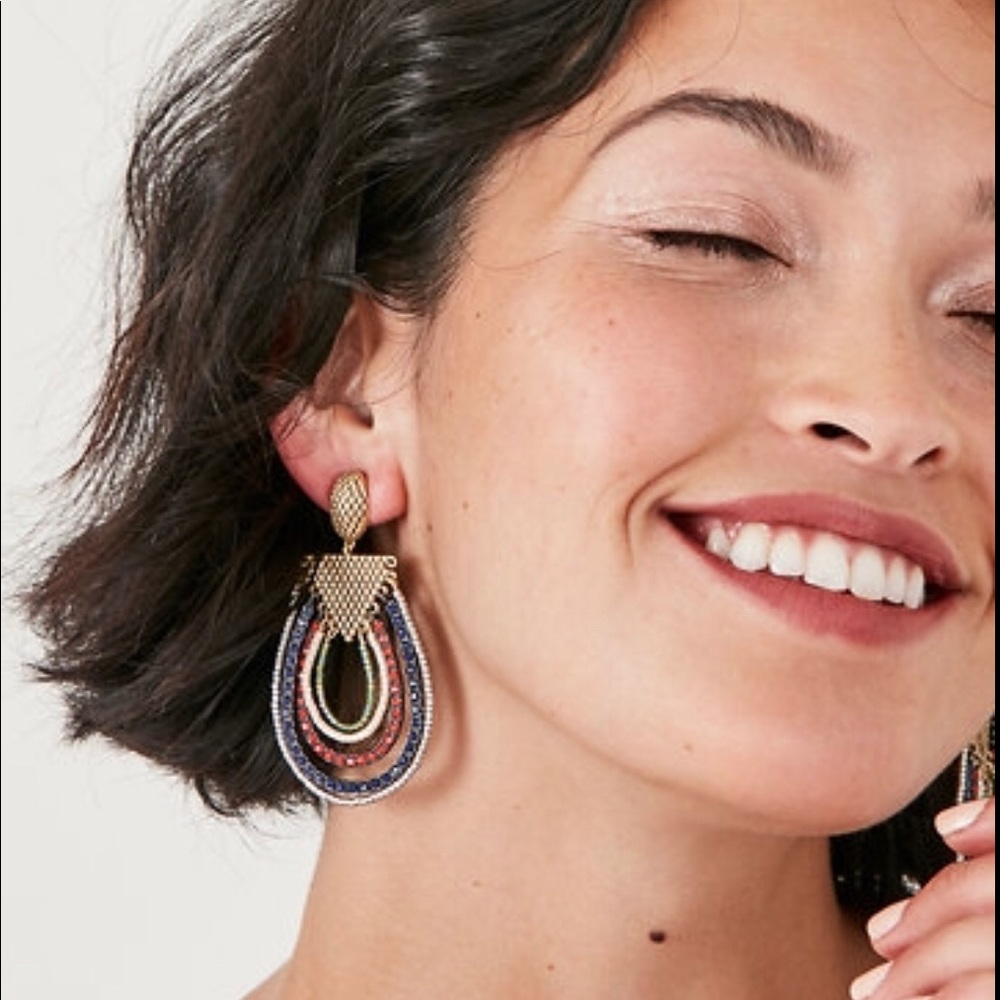 Stella & Dot Novak Statement Earrings